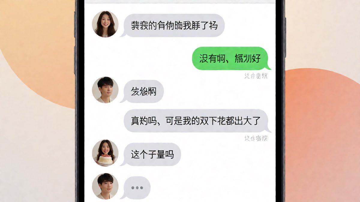男生试图解释却没发现更糟的暴击