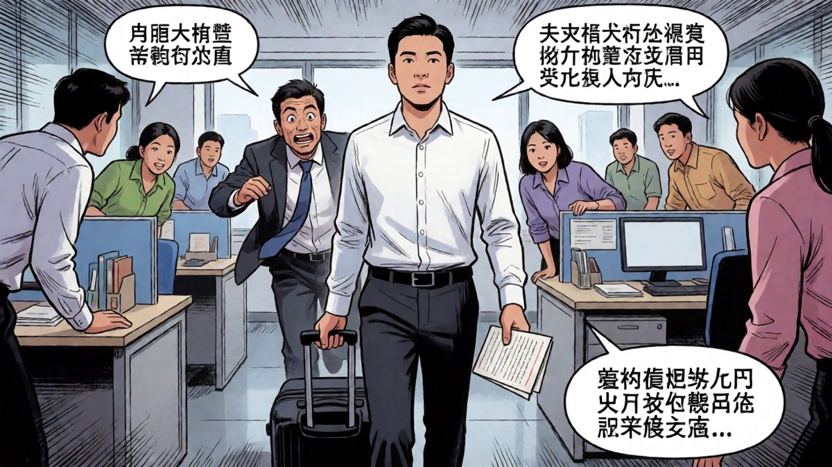 老板追着喊：「别走！我给你加薪！」员工头也不回：「谢谢，但我已经找到更穷的公司了。」
