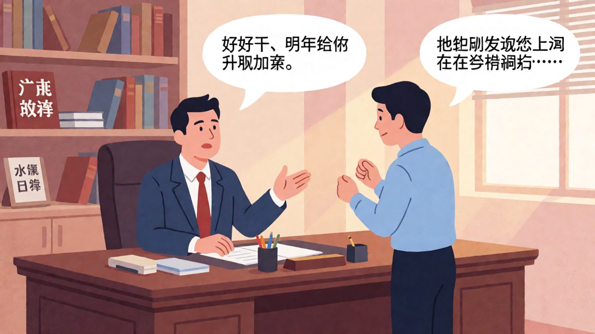 老板画饼升职加薪，原来他也想跳槽