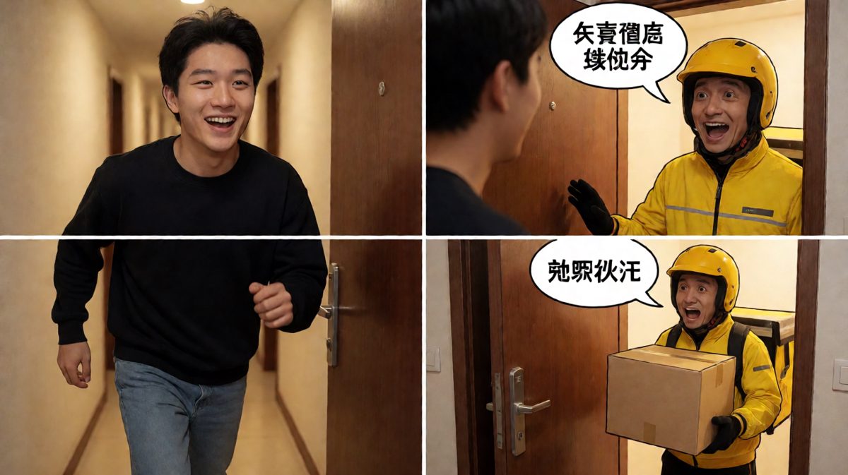 门铃响了！幸福来得太突然