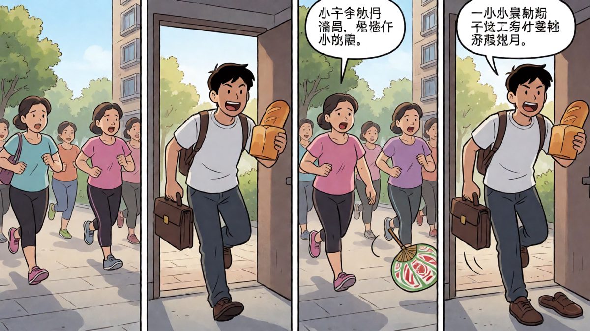 救命！今天必须第一个到公司！