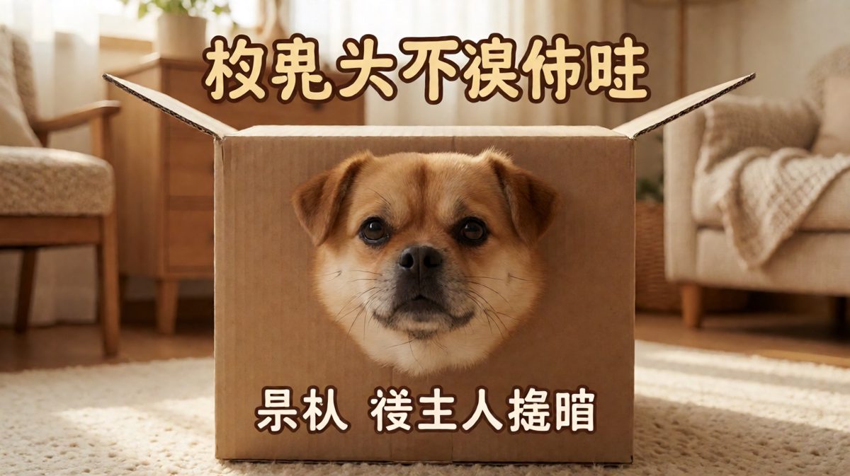 狗：我只是个盒子里的土豆，别拍了