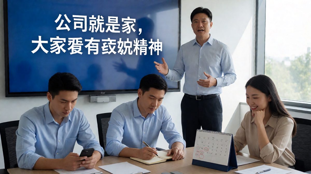 老板喊奉献，员工们各怀鬼胎