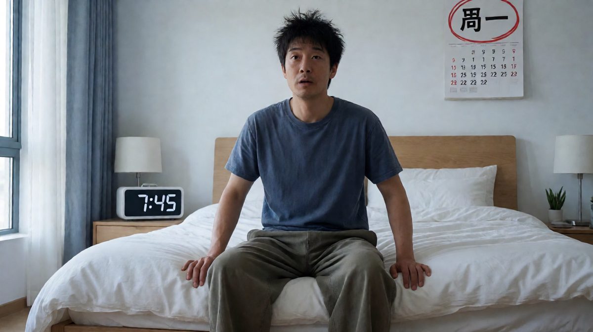 一睁眼——完了！要迟到了！