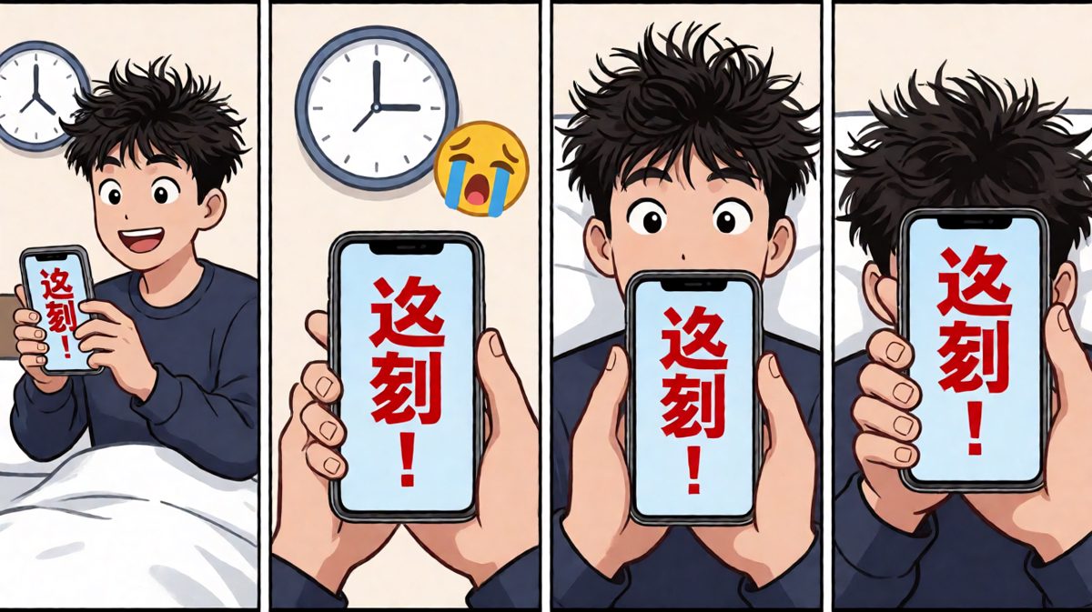 睁开眼一看——已经上午九点半了