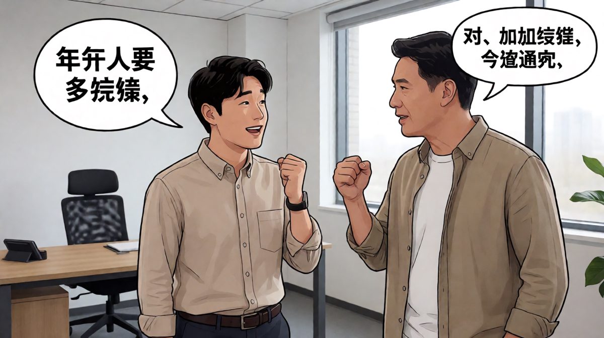 老板：年轻人要多锻炼——锻炼的是熬夜能力