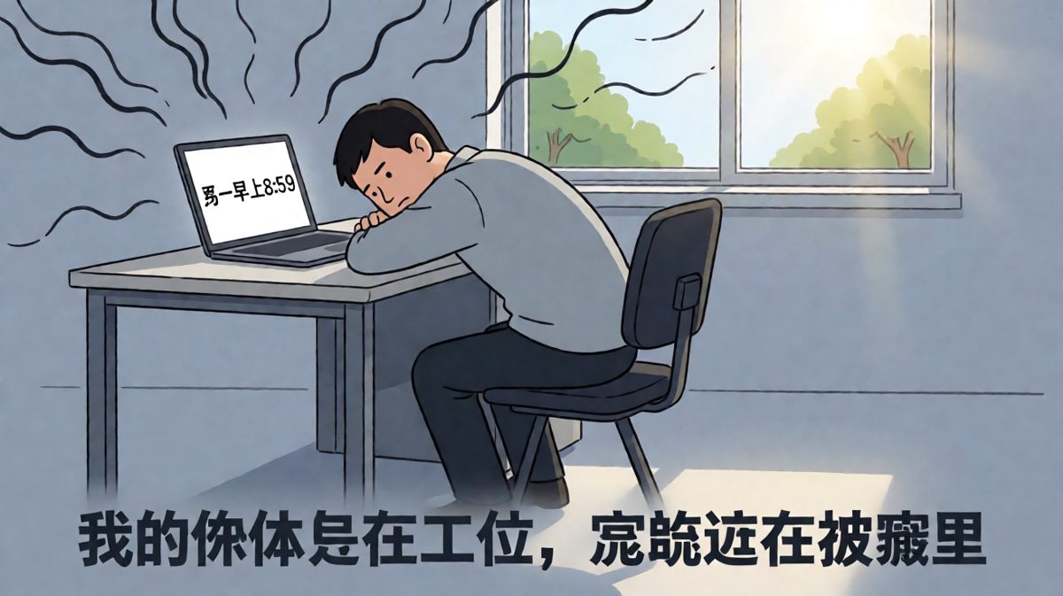 周一早晨的灵魂出窍现场