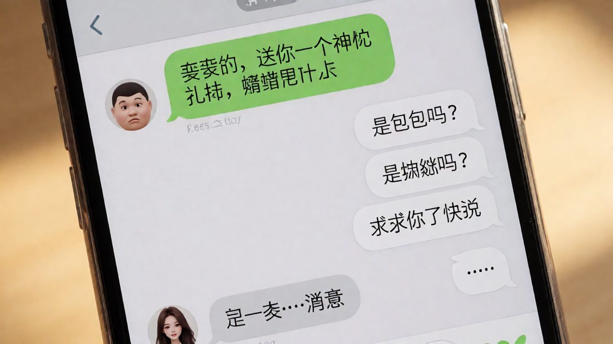 送礼物反被套路了