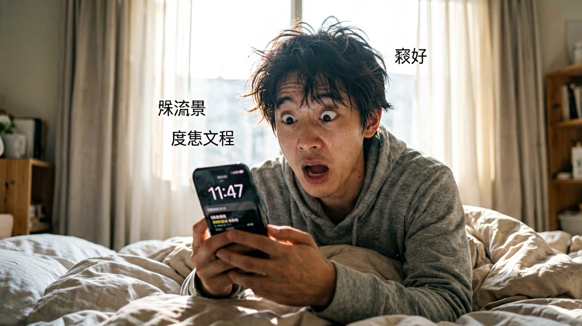 觉醒阶段：完了，睡过头了！