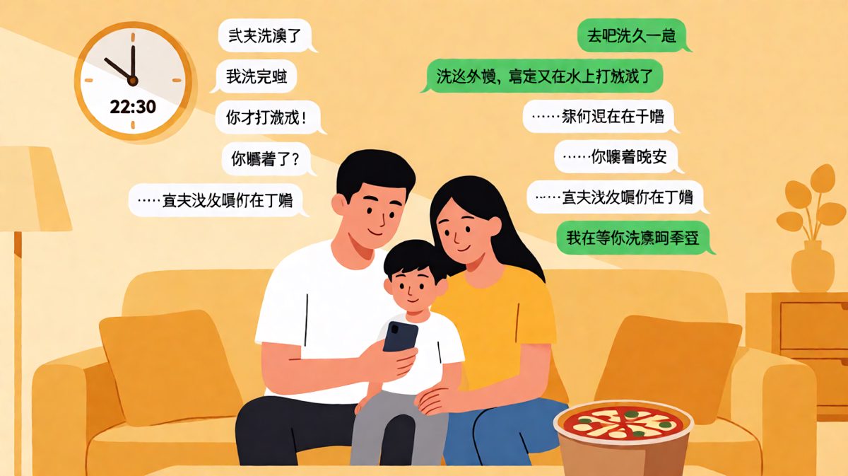 「我在等你洗澡啊笨蛋」——直男的浪漫永远让你措手不及。