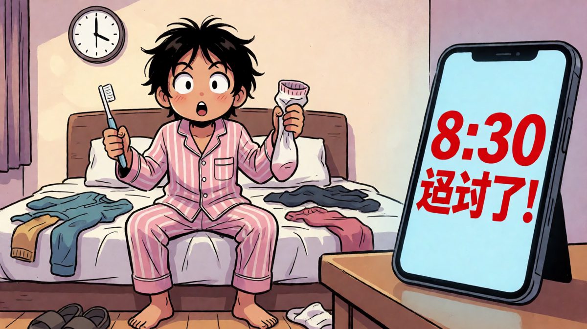 一看时间，整个人都不好了