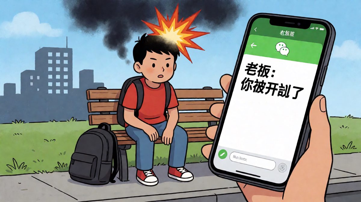 迟到一小时，直接失业