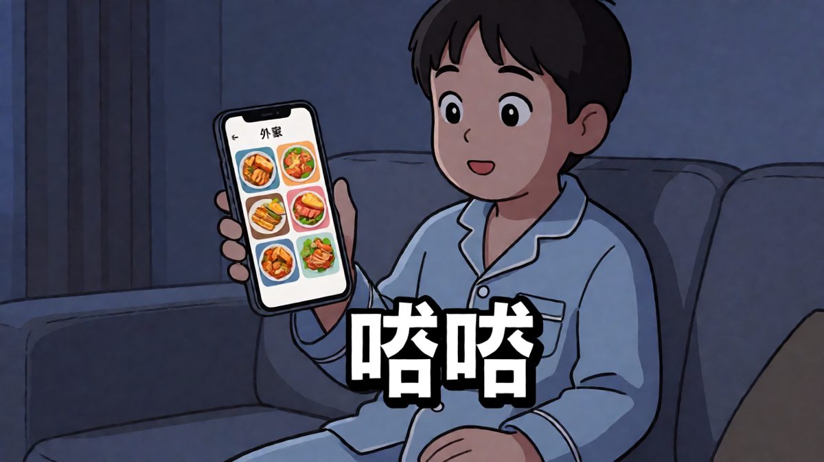 深夜饥饿，疯狂点开外卖软件寻找救命美食