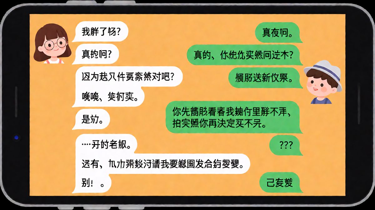 "我胖了吗"的终极测试——男生全程被困在陷阱里