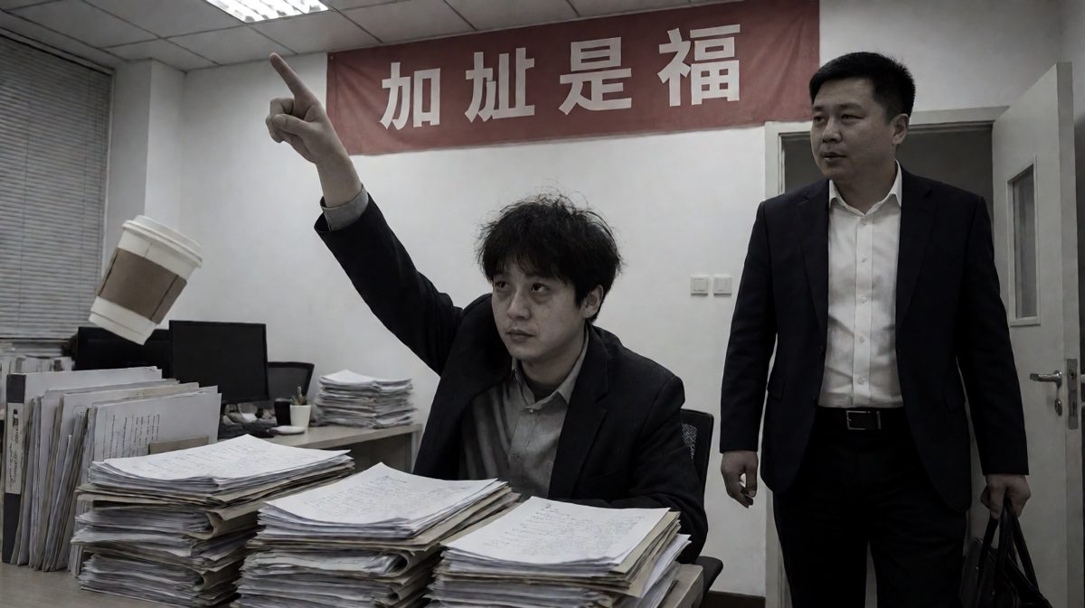第三幕：老板道歉，小王反手甩出一张辞职信。