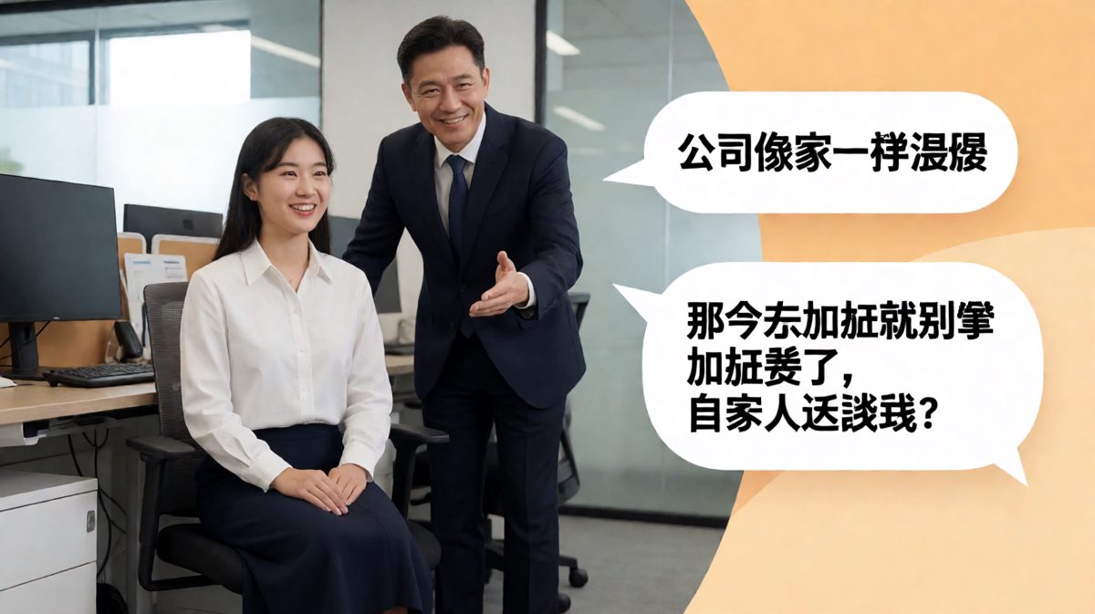 老板：公司像家一样温暖；员工：那就不发工资了，自家人哪要钱