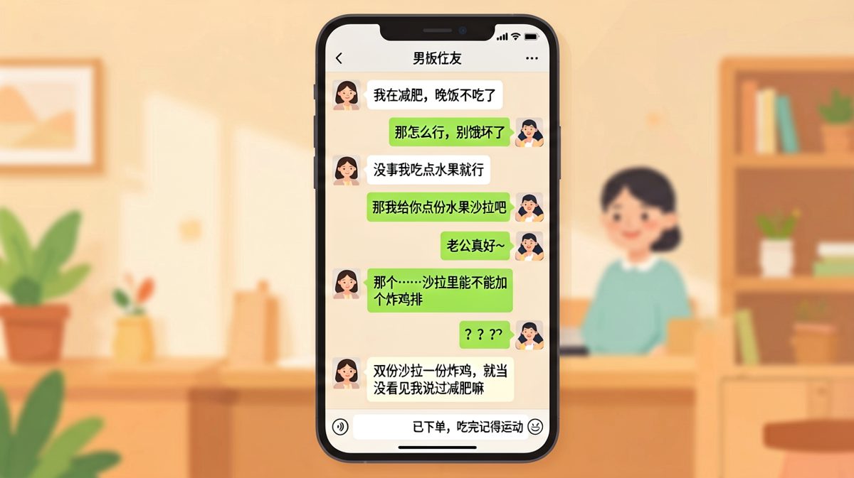 嘴上喊着减肥，身体却很诚实地加了份炸鸡排。