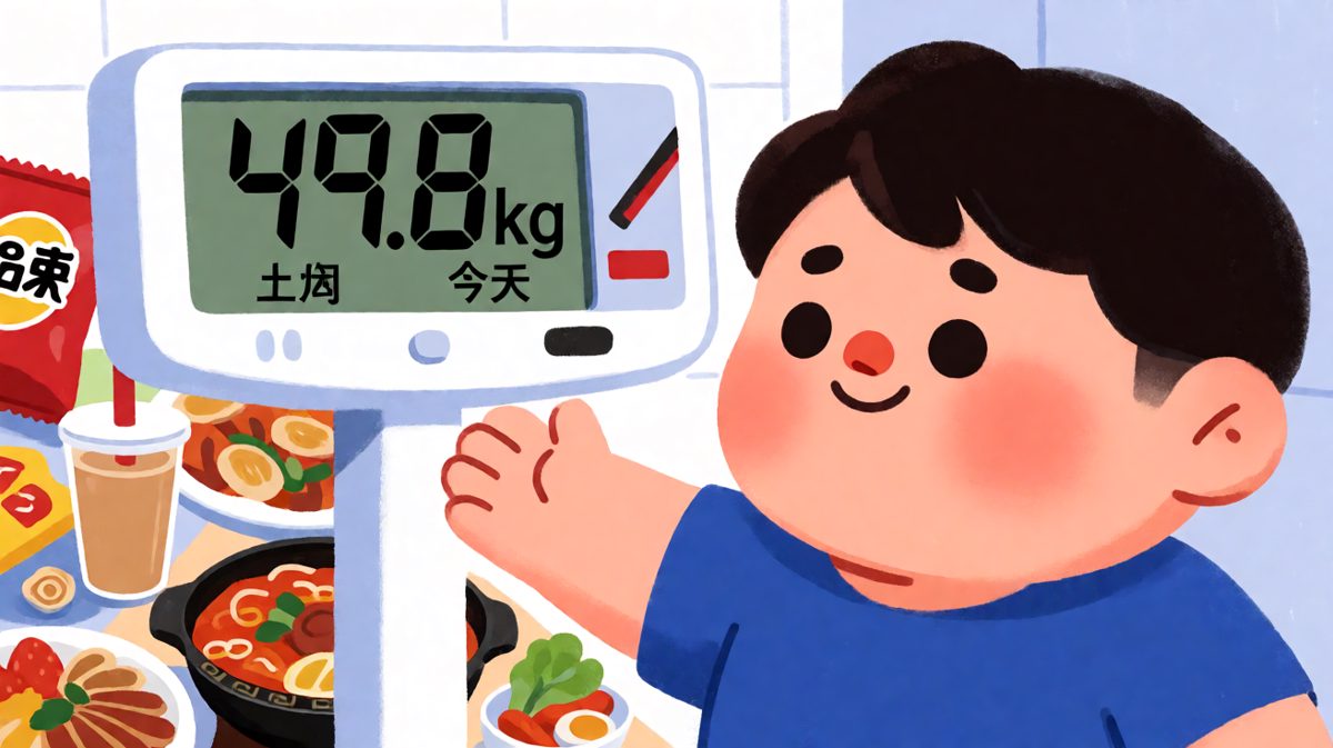减肥这件事，我和脂肪之间总有一个在撤退。