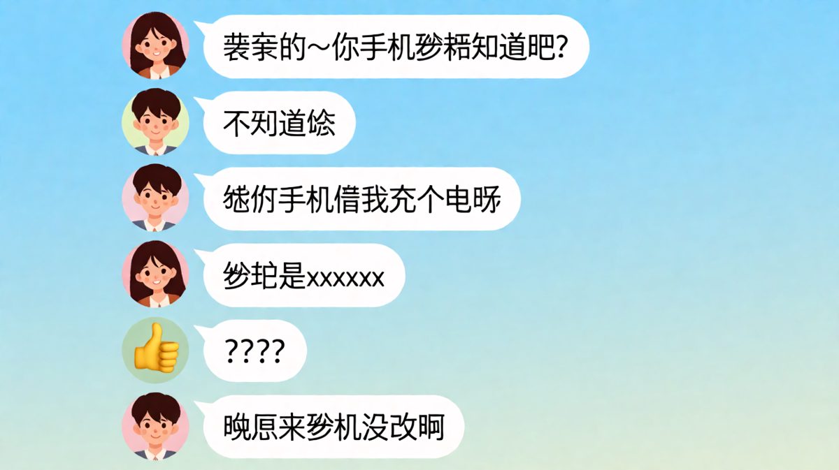 想套密码的机智女友