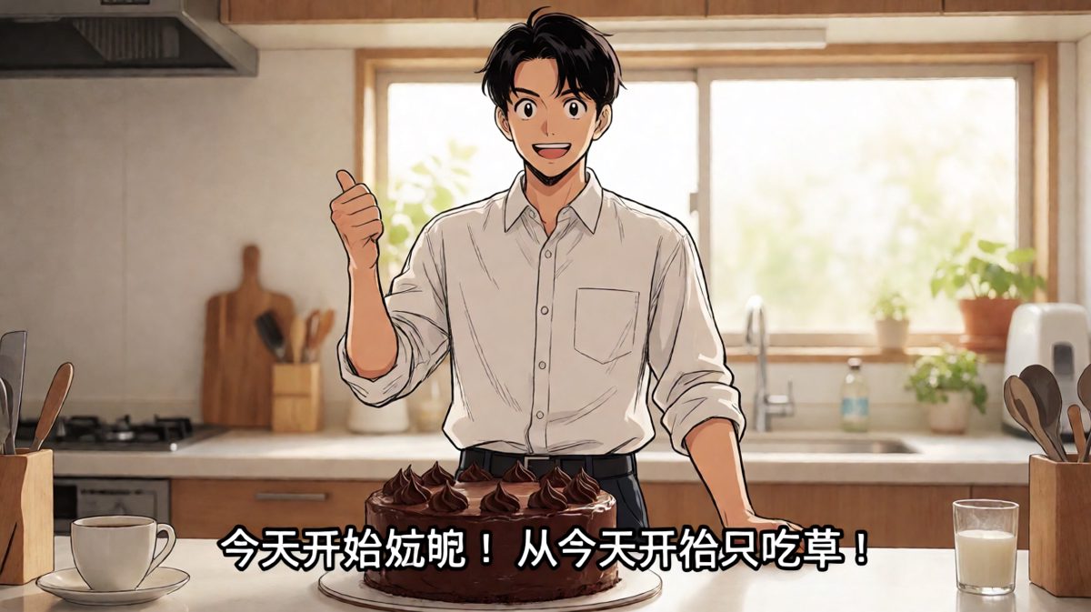 立志减肥，信心爆棚
