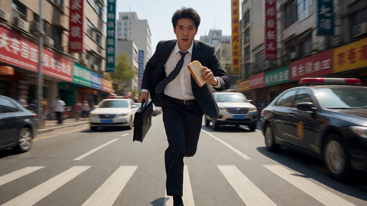 冲啊！绝对不能再迟到了！