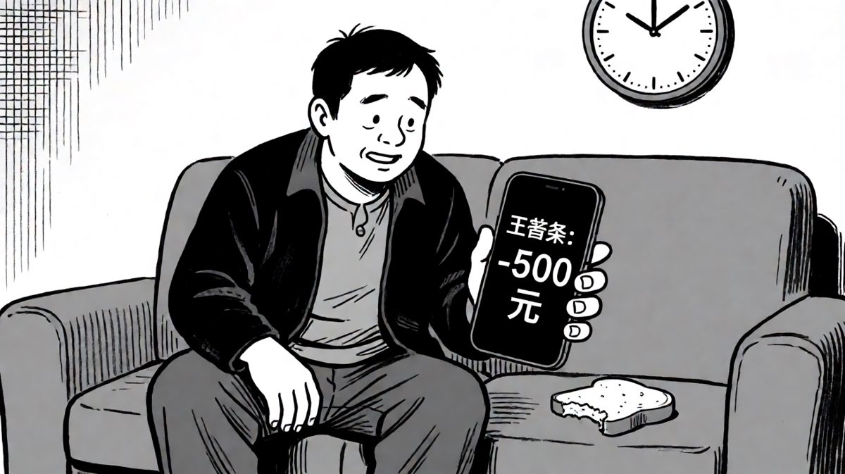 闹钟：我赢了。