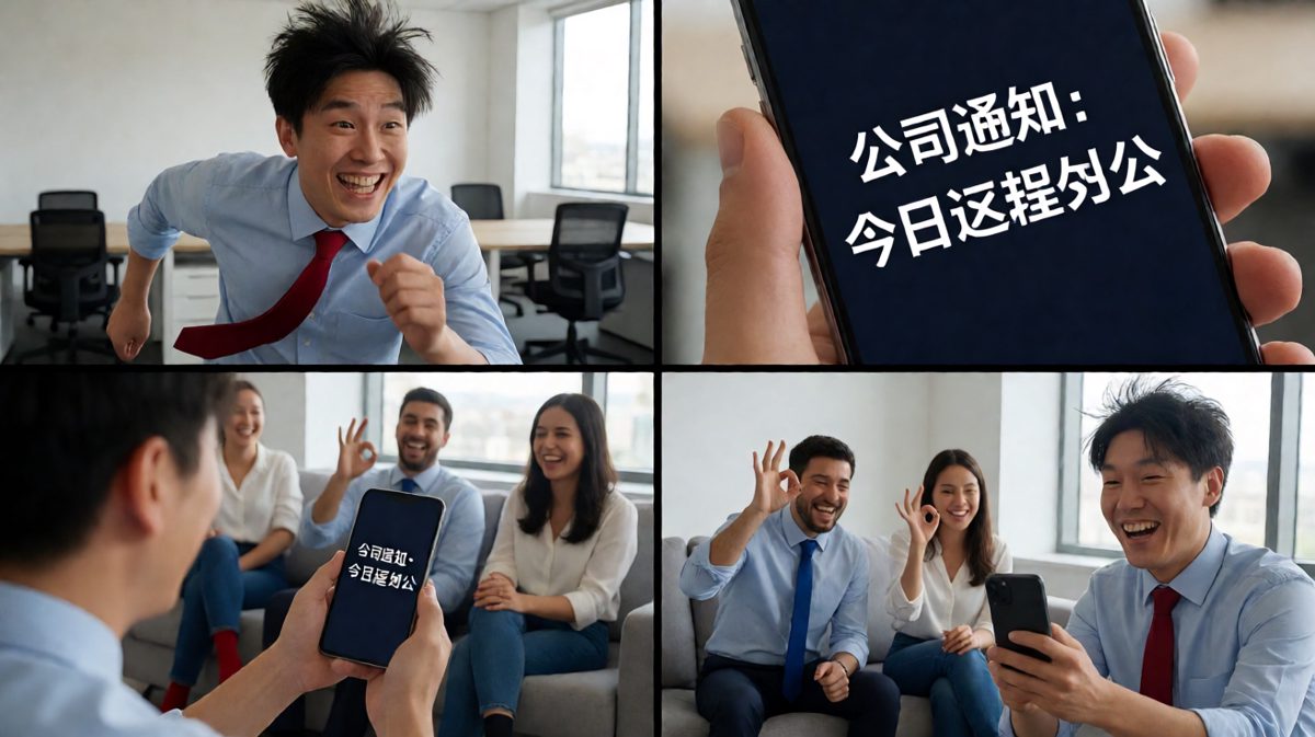 冲到现场才发现——今天其实是远程办公日