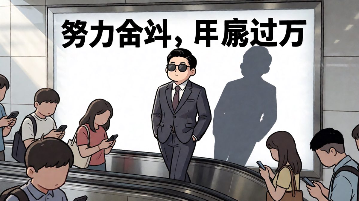 小陈昂首挺胸前往公司，感觉自己就是这条街最靓的打工人