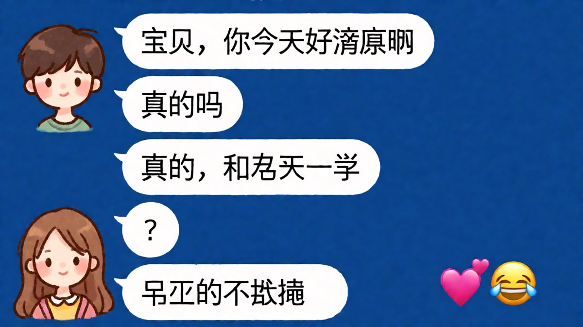 求生欲拉满的男生，把'和昨天一样'变成了终极陷阱。