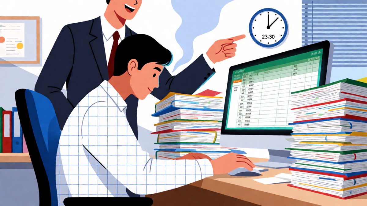 周一凌晨两点，老板说'明天早上给我'——这是梦想的声音。
