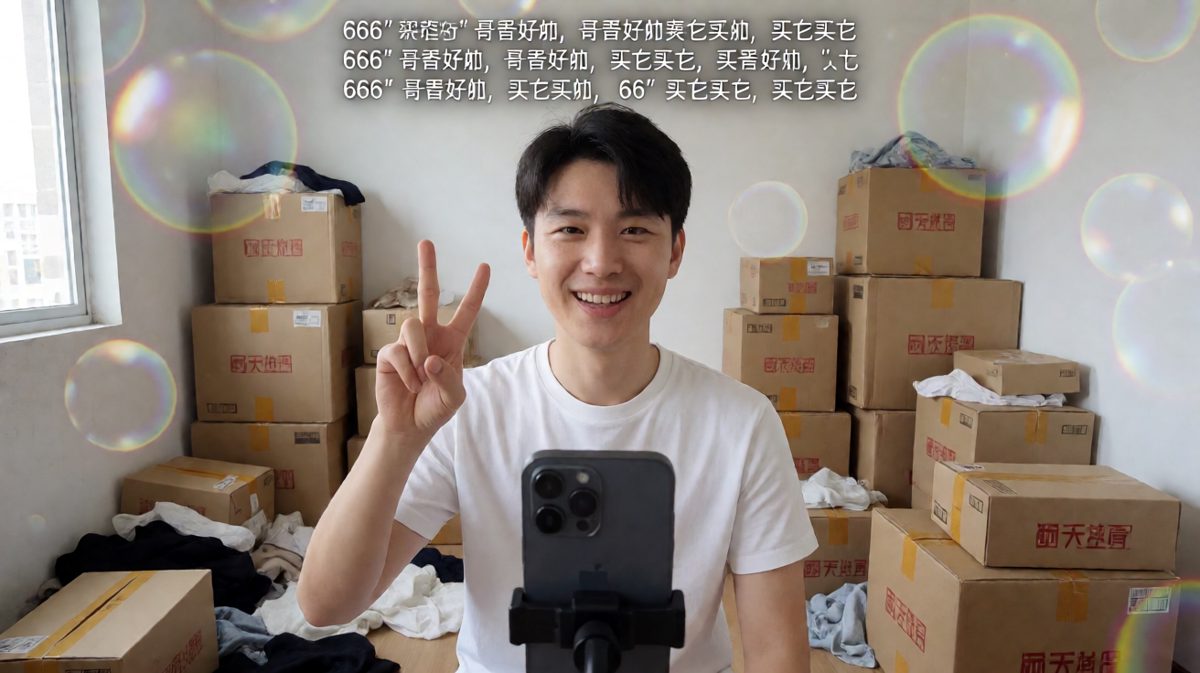 直播间里我是顶流主播；直播间外我是三天没洗澡的宅男。