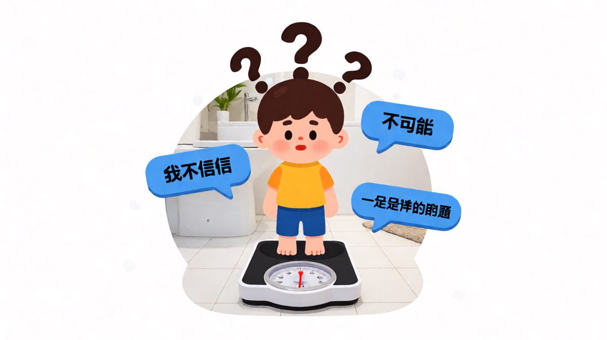 体重秤：你胖了，别赖我