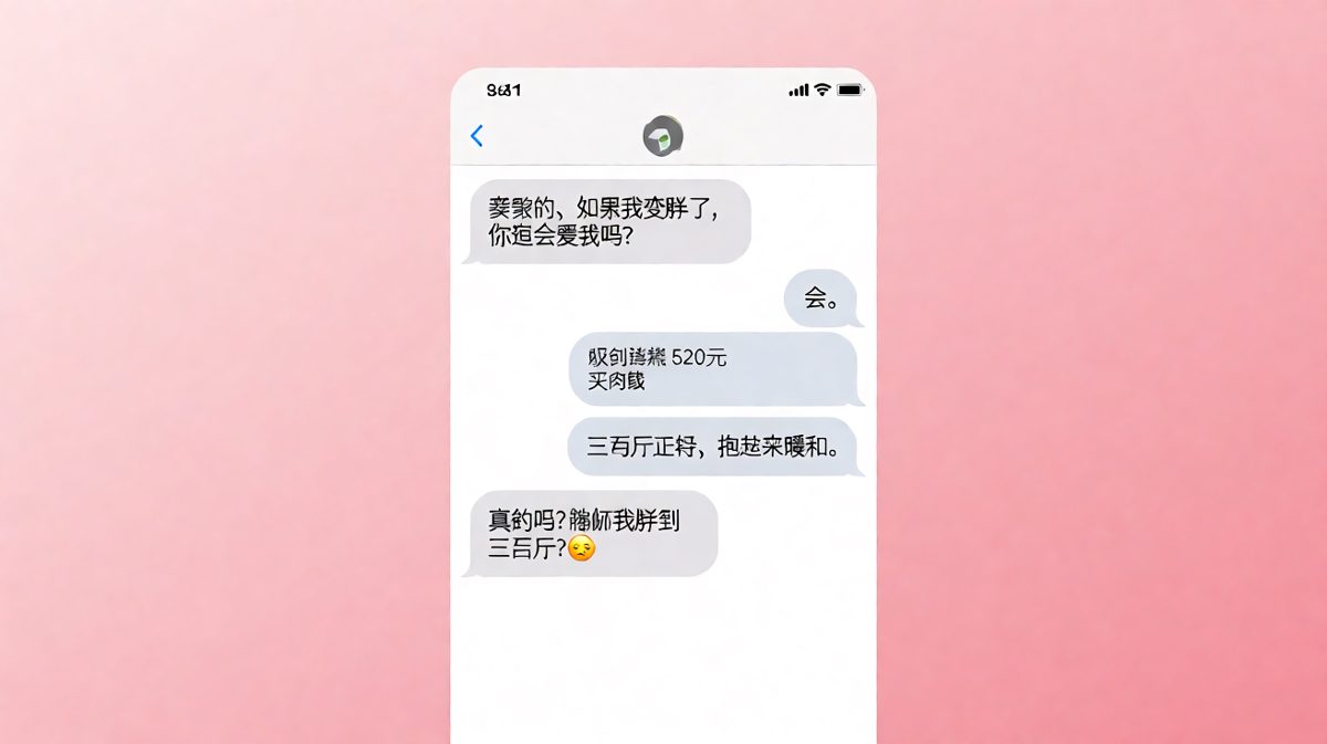 求生欲满分，但方向完全错了的情侣对话