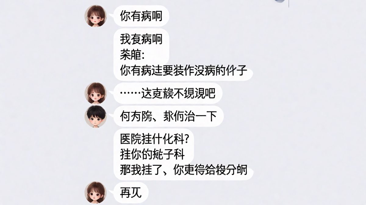 用魔法打败魔法，情侣斗嘴的最高境界