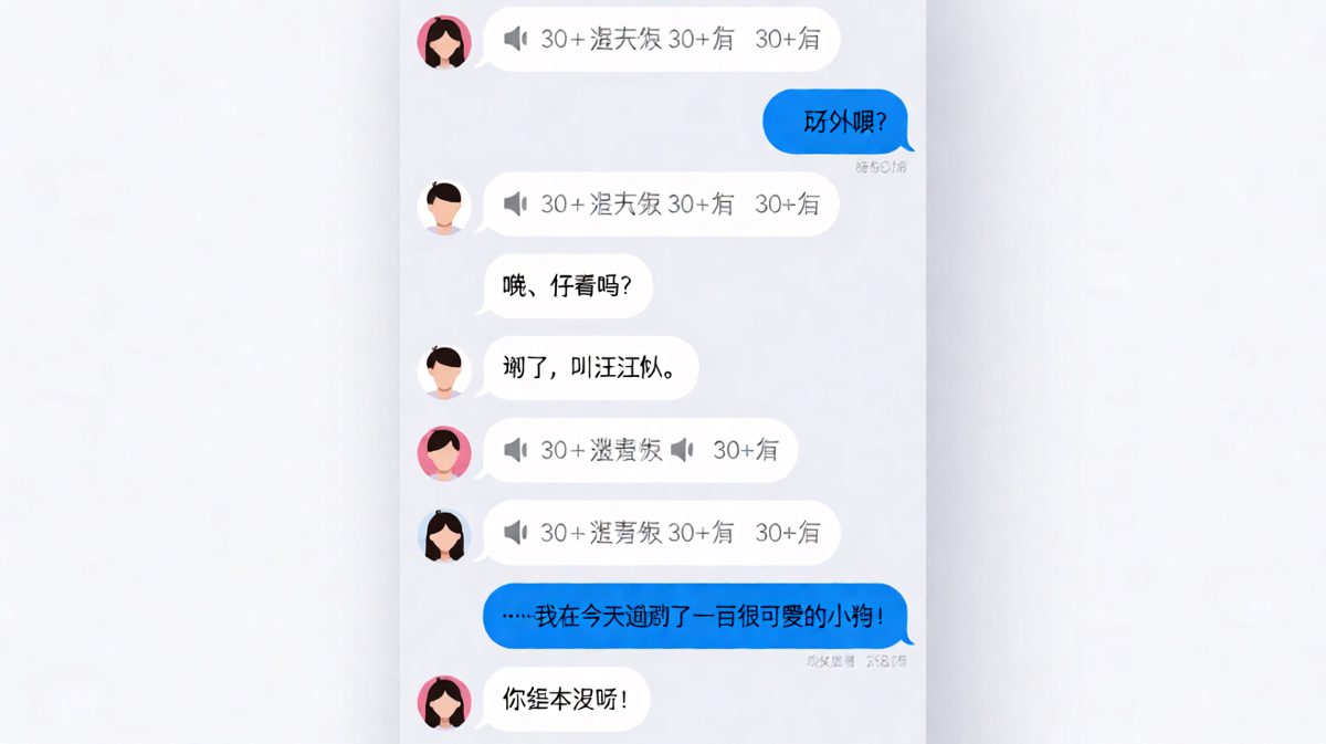 当你的认真讲述，遇到他的左耳进右耳出