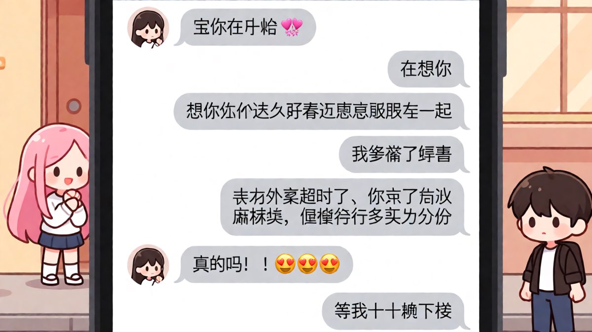 精心铺垫的惊喜，结果是外卖迟到