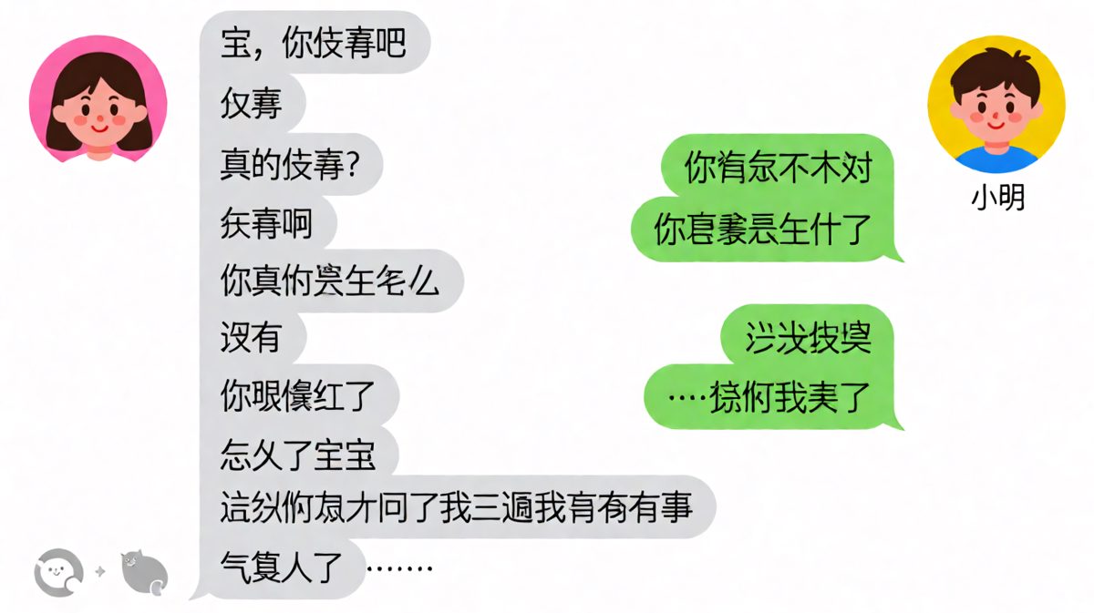 男生越安慰女生越生气，经典'我没事'连环陷阱