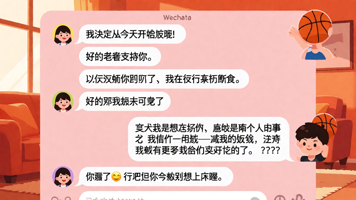 减肥宣言变成宵夜刺客，这波反转让他躺枪了
