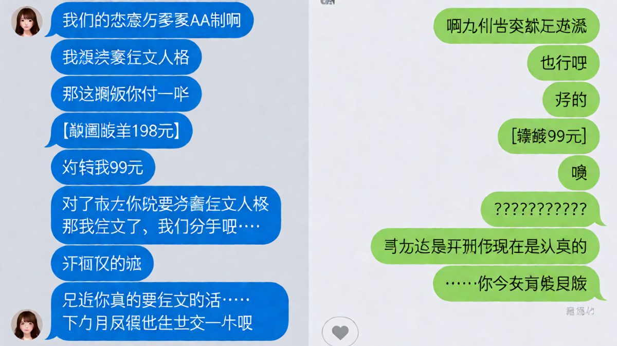 独立人格觉醒之后，男朋友发现自己也在被独立名单里
