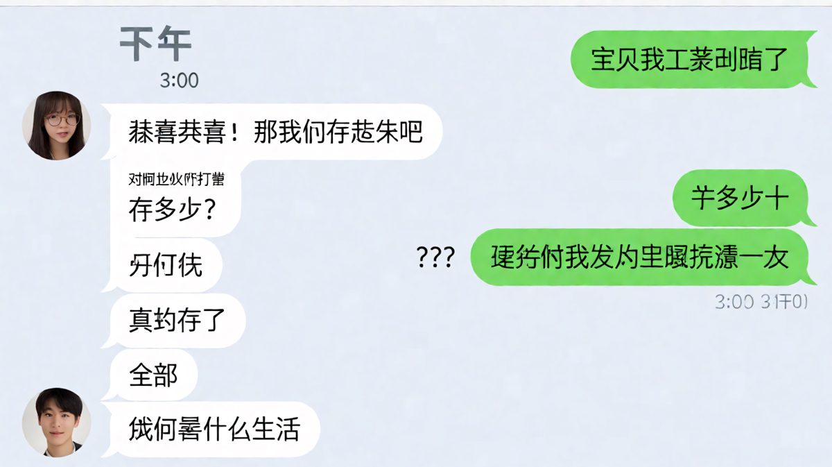 工资到手三秒钟：从存钱到炫富再到全存的极限反转
