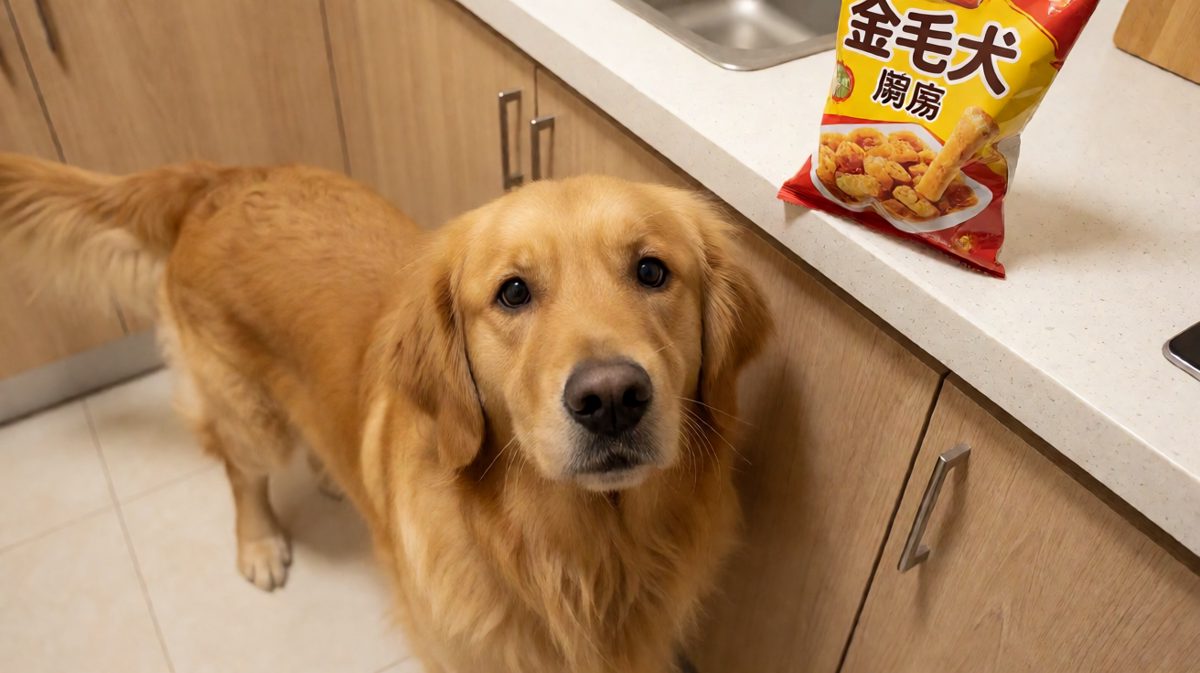 不是我吃的……是零食袋先动的手！