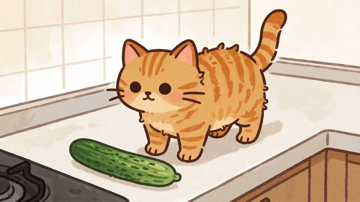 猫咪的噩梦：一根黄瓜引发的血案