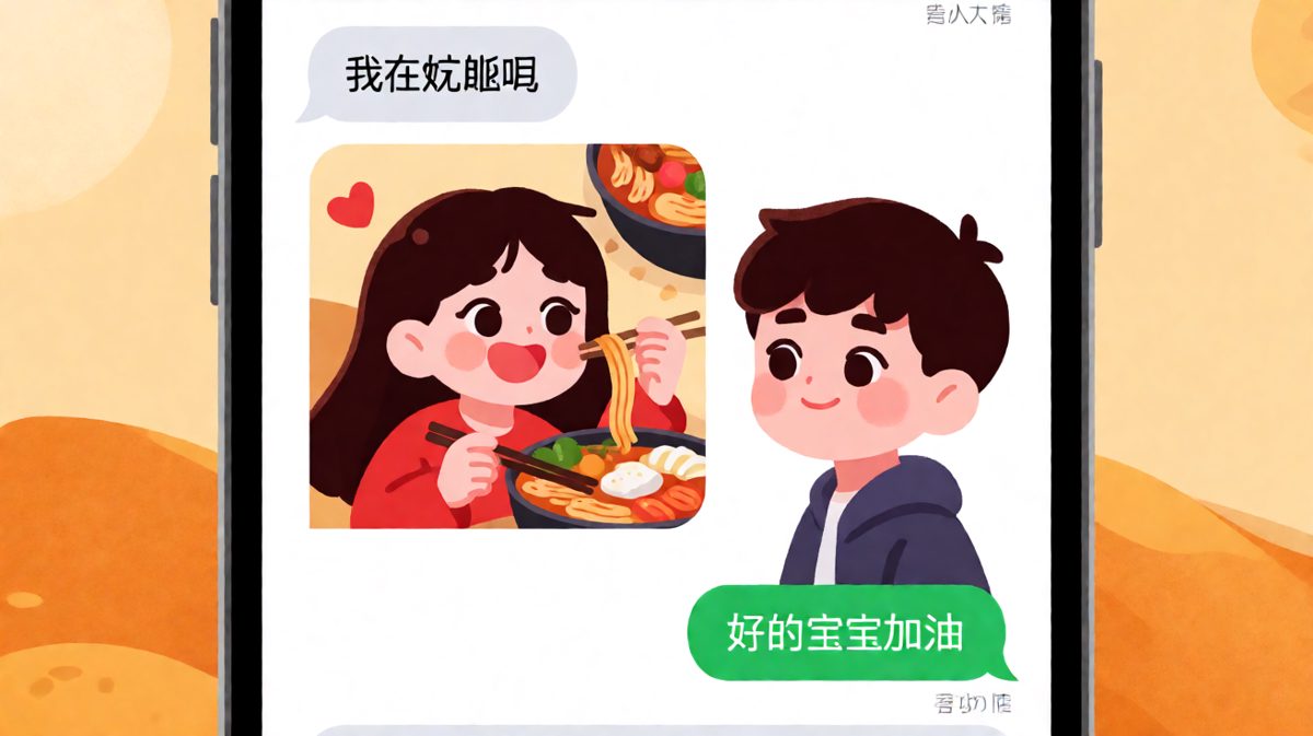 女生嘴上说减肥，手上却没停过筷子