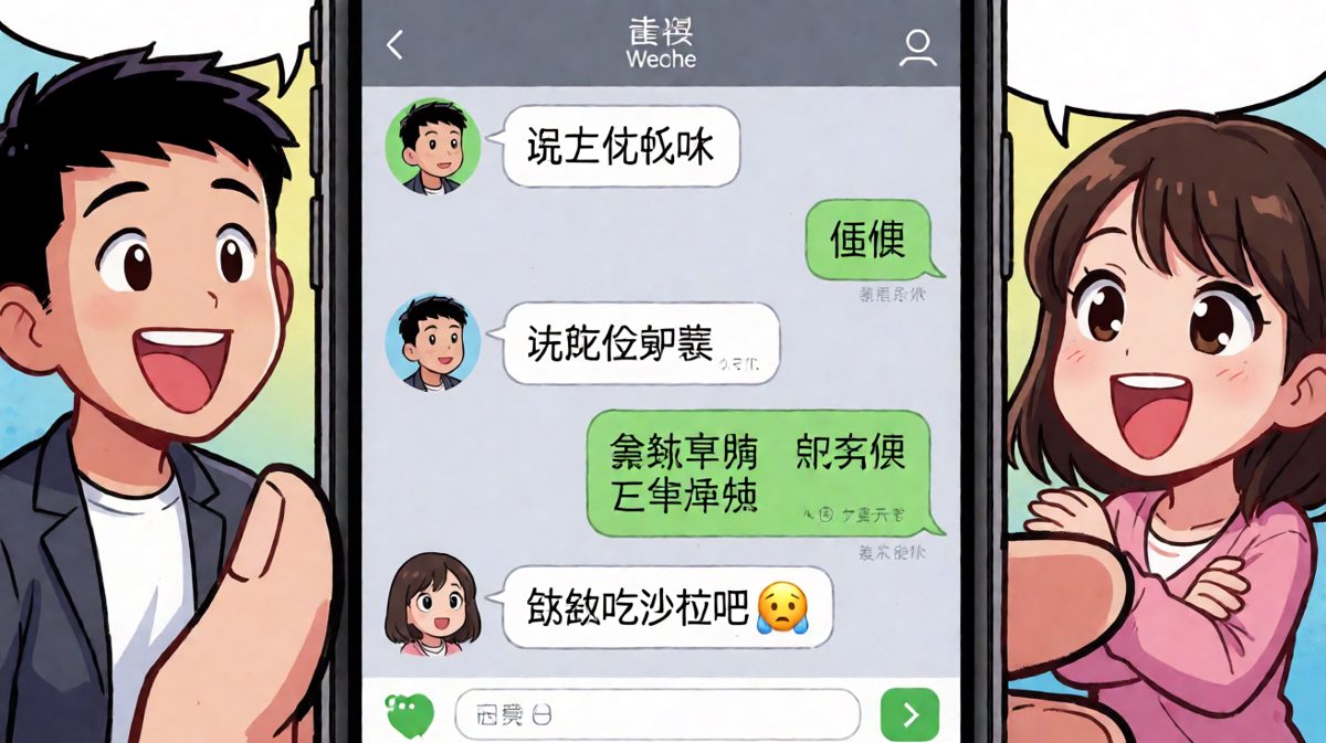 问吃什么说随便，最后对每个选择都不满意