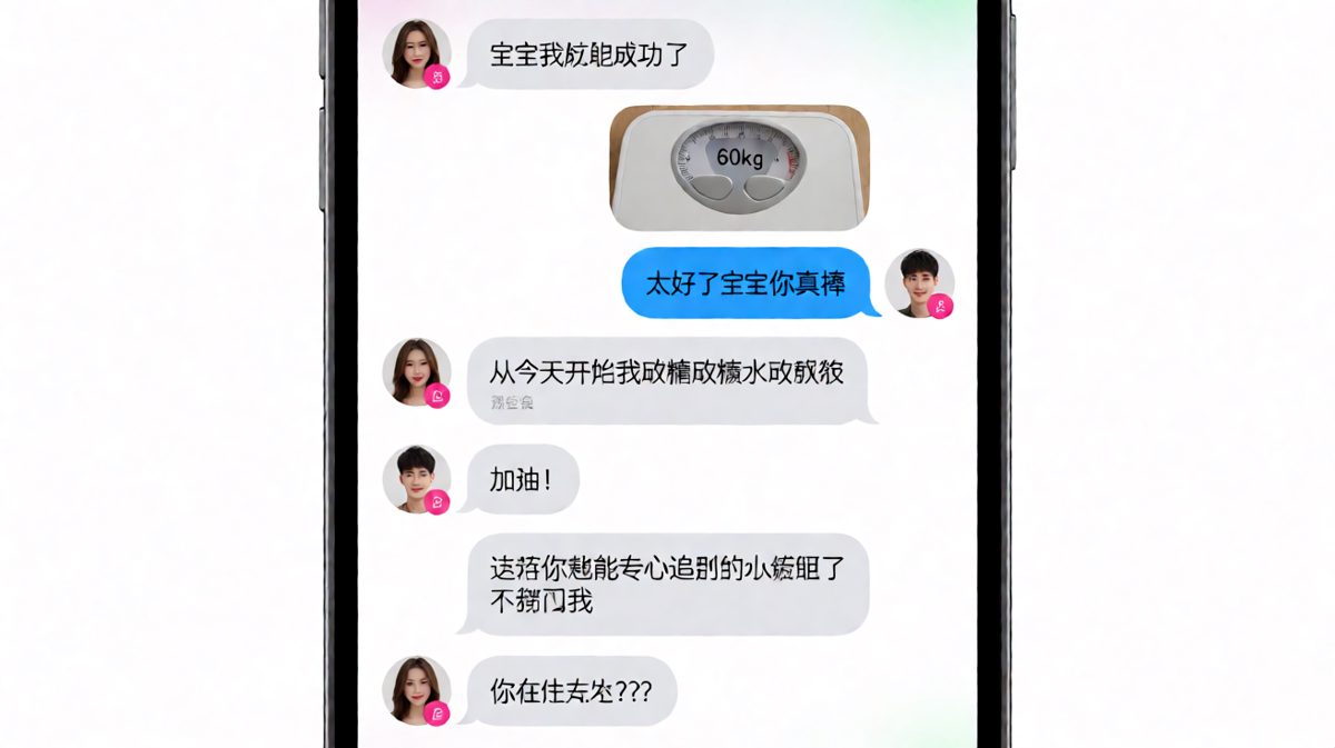 女生假装减肥成功试探男友，结果男友一脸懵