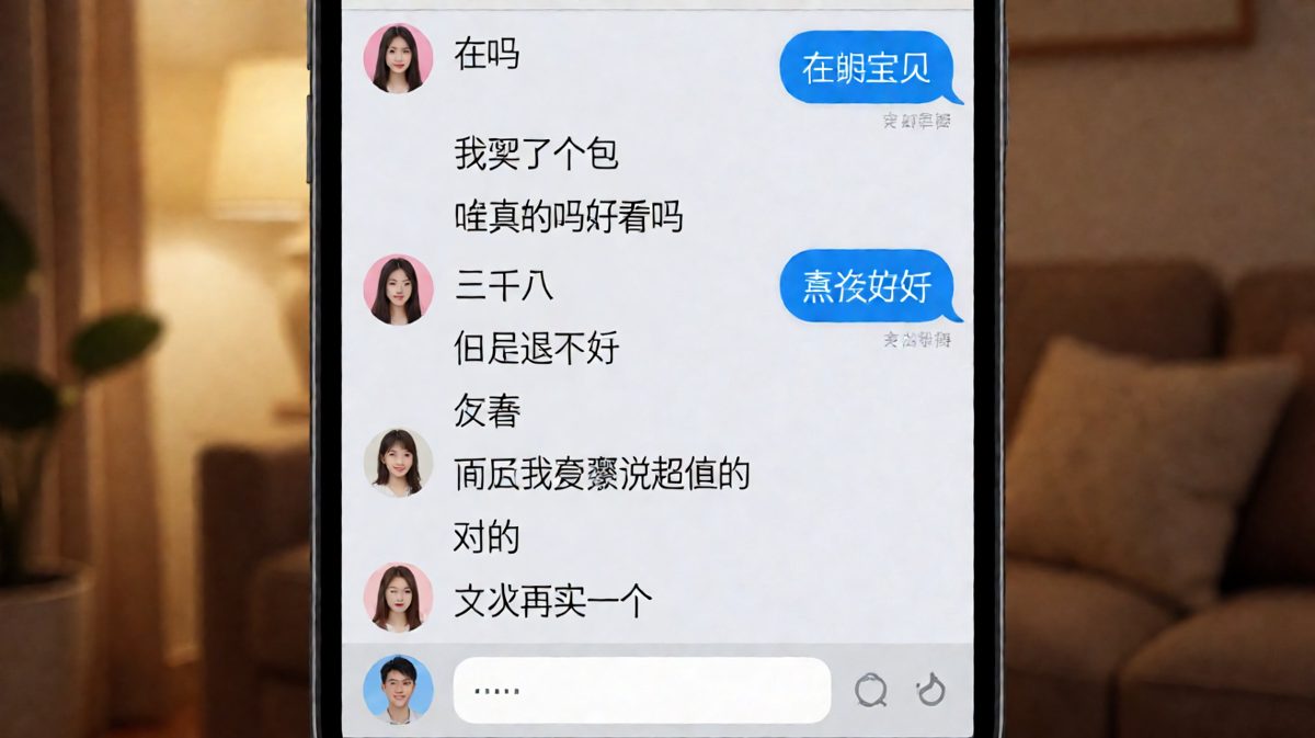 男友被连环'买包暴击'后的沉默反应