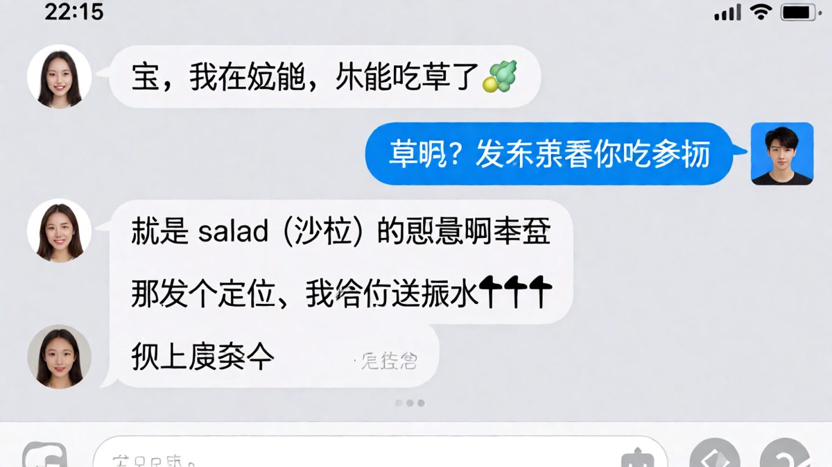 女生假装吃草减肥，男生认真到要送水——直男的逻辑永远让人哭笑不得