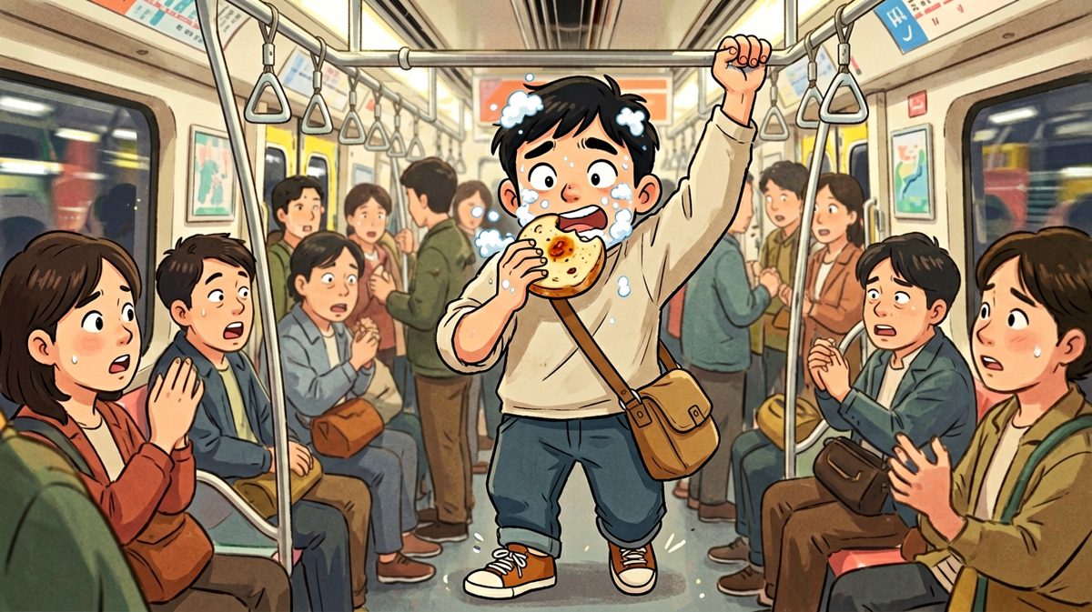 一路狂奔到地铁站，场面一度失控