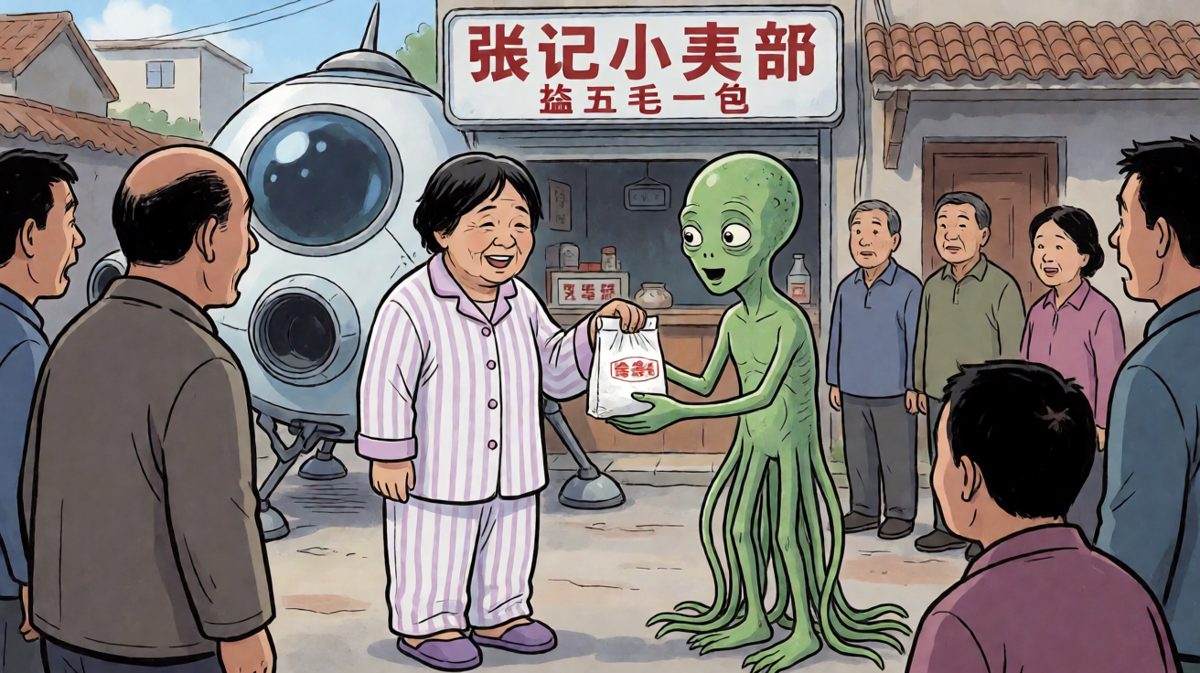 原来跨星系远征只是为了……借袋盐！