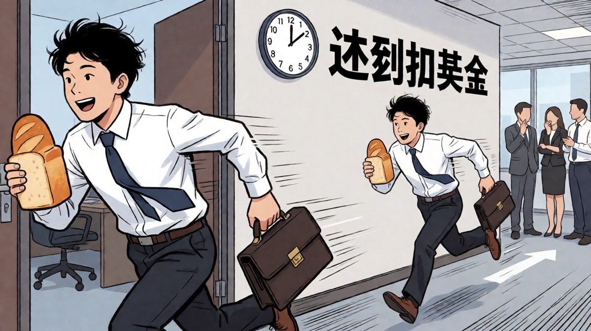 以光速冲到公司，结局你懂的